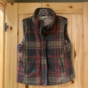 Plaid vest
